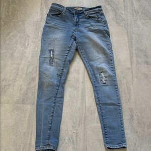 Lola jeans  denim  blue jeans  4-way stretch  skinny jeans  high rise  size 10